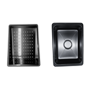 Ver imagem 4 de Cuba Cozinha Gourmet Inox 304 Preta Multifuncional com Calha