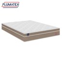 Ver imagem 6 de Cama Box Casal Suede + Colchão Lis Molas Ensacadas Plumatex 138x188x64cm Bege
