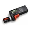 Medidor Digital Testador de Carga Pilha Aa, Aaa, Bateria 9v - 1