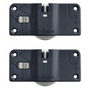 Ver imagem 2 de Kit para Porta de Correr Ro 47 4002 Or Embutido 60kg 1 Porta Rometal Unitário
