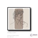 Ver imagem 5 de Quadro Rei Davi para Sala 60x60 - Estilo Minimalista