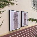 Ver imagem 3 de Quadro Rei Davi para Sala 60x60 - Estilo Minimalista