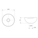 Ver imagem 4 de Kit 2 Cubas de Apoio 37,5x37,5cm Ruy Ohtake Roca