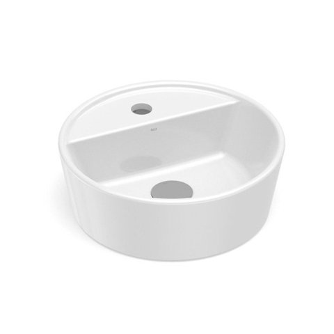 Kit 2 Cubas de Apoio 370 com Mesa Optica CR37 Roca Branco