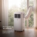 Ver imagem 5 de Ar Condicionado Portátil Hq 10.000 Btu/H Frio Monofásico Branco Hq-AP10KJ
