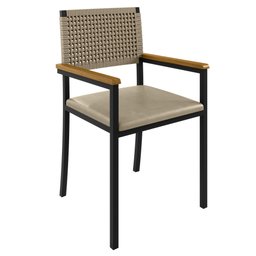 Conjunto Sala de Jantar Mesa 08 Cadeiras Madri Retangular 200x90 Tampo Mdf Itália - 15