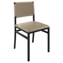 Ver mais imagens de Conjunto Sala de Jantar 8 Lugares Retangular 200x90cm Tampo MDF Mesa Itália com Cadeiras Madri