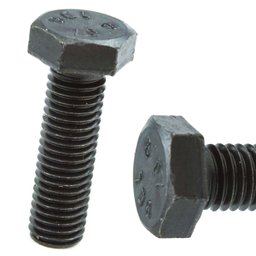 Parafuso Sextavado Din 933 M10 X 45 Enegrecido - 20pçs - 1