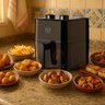 Fritadeira Elétrica Air Fryer Mf1300 3l 1200w 220v Preta Multi - Go251 Go251 Multi Home - 6
