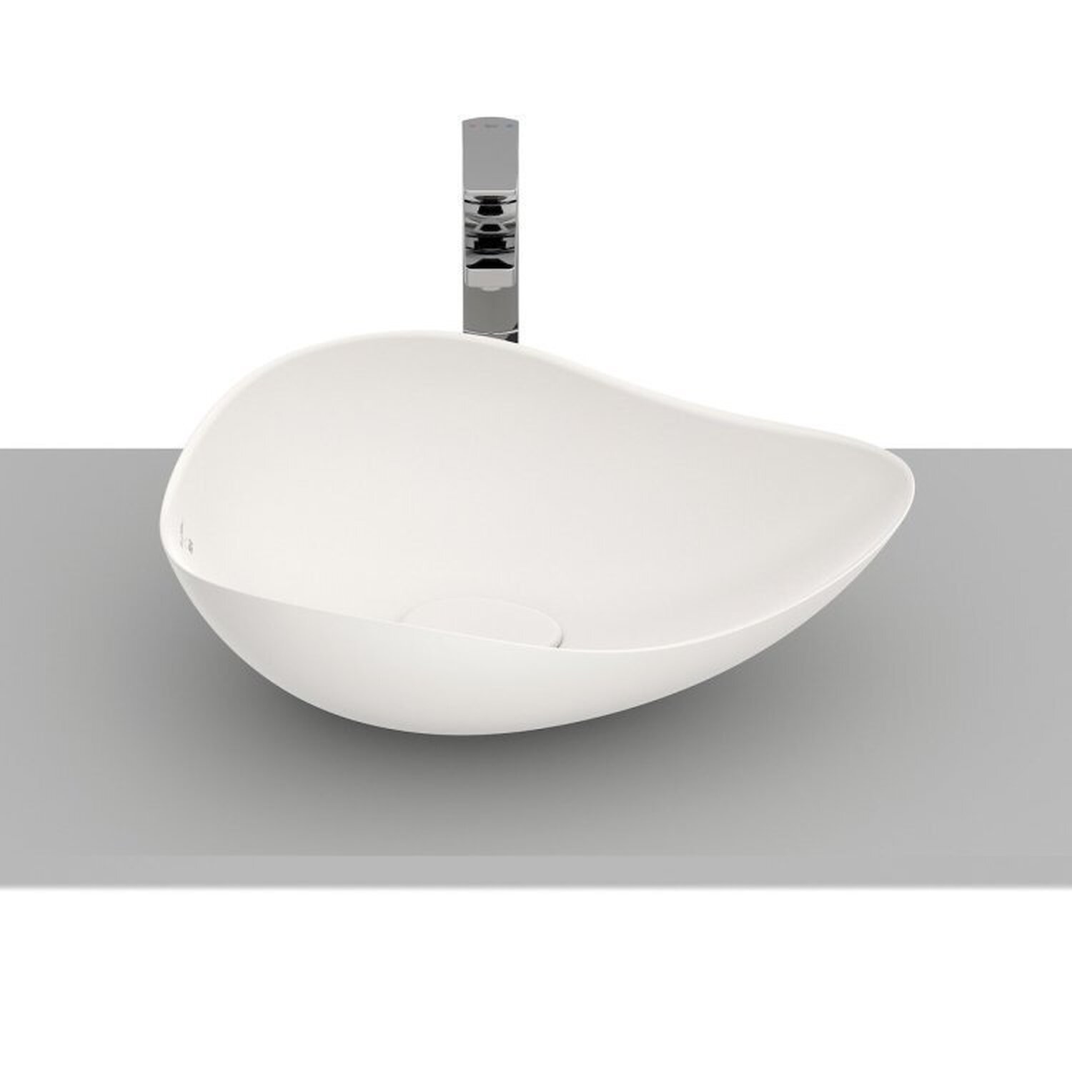 Kit 2 Cubas de Apoio Oval 54x37,5cm Ruy Ohtake Roca - 1