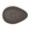 Ver imagem 1 de Kit 2 Cubas de Apoio Oval 54x37,5cm Ruy Ohtake Roca Marrom