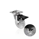 Ver imagem 1 de Rodizio ou Rodinha para Móveis Ø75 Mm com Freio