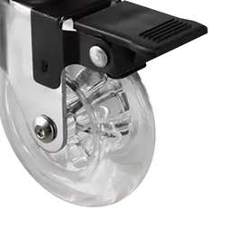 Rodizio ou Rodinha para Móveis Ø75 Mm com Freio - 3