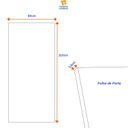 Ver imagem 3 de Folha de Porta de Madeira 210x82x3,5cm Duraplac