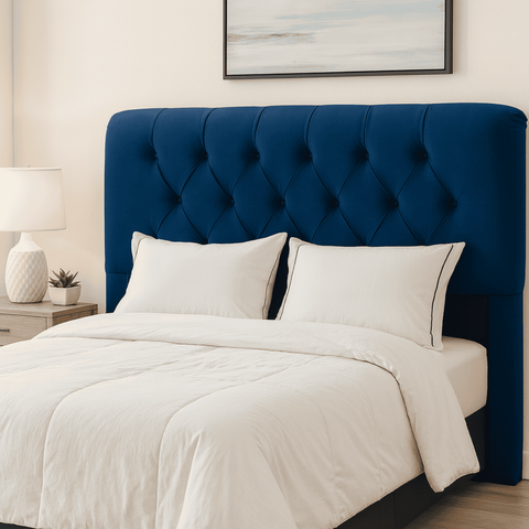 Cabeceira Casal Queen Cama Box Estofada Cristal 160 cm Veludo