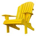 Ver imagem 1 de Cadeira Adirondack Jardim Externa Pavão Amarelo Ipê Amarelo Ipê