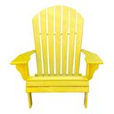 Ver imagem 2 de Cadeira Adirondack Jardim Externa Pavão Amarelo Ipê Amarelo Ipê