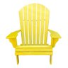 Cadeira Adirondack Jardim Externa Pavão Amarelo Ipê Amarelo Ipê - 2