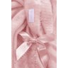 Manta Tricô Luxo Peluciada com Laço - 4