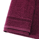 Ver imagem 3 de Toalha de Banho Rosto Pérola Jacquard Dohler 100% Algodão Vinho
