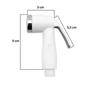 Ver imagem 7 de Gatilho De Ducha Higiênica Chuveirinho Branco ABS + Suporte:Branco
