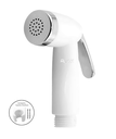 Ver imagem 2 de Gatilho De Ducha Higiênica Chuveirinho Branco ABS + Suporte:Branco