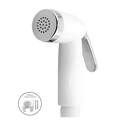 Ver imagem 1 de Gatilho De Ducha Higiênica Chuveirinho Branco ABS + Suporte:Branco