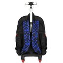 Ver imagem 5 de Mochila Escolar de Rodinhas 360 Hot Wheels Preto Luxcel