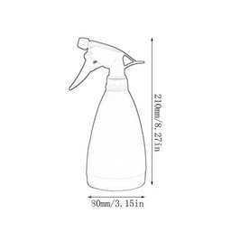 Pulverizador Borrifador Bico Regulavel Alta Pressão Capacidade 500 Ml Branco - 5