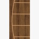 Ver imagem 2 de Kit Porta de Madeira 215x85cm Batente de Aço 6,5cm Abertura Direita Duraplac