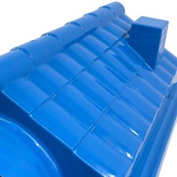 2x Casinha Pet para Cachorro Gato Conforto e Segurança Casa N1 - Azul - 6