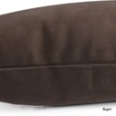 Ver imagem 2 de Travesseiro De Corpo Body Pillow Veludo 40x130cm Marrom - Capa com enchimento