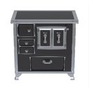 Ver imagem 2 de Fogao a Lenha GII N 1 Gab Sec Xviii Premium Preto Se