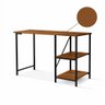 Escrivaninha Mesa Office Estudo Estilo Industrial 110cm Klm Móveis - 2