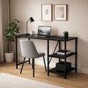 Ver imagem 1 de Escrivaninha Mesa Office Estudo Estilo Industrial 110cm Klm Móveis