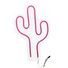 Painel Luminoso Letreiro Criativo Cacto - Neon Led Rosa - 2