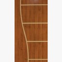 Ver imagem 2 de Kit Porta de Madeira 212x93cm Batente de Aluminio 4,7cm Abertura Direita Duraplac 