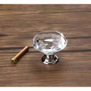 Ver imagem 4 de Kit 30 Puxadores de Cristal 30 mm Gaveta