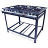 Fogão Industrial 6 Bocas Baixa Pressão P5 de Piso 3QS 3QD MetalFour - 6
