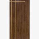 Ver imagem 2 de Kit Porta de Madeira 215x85cm Batente de Aço 12cm Abertura Direita Duraplac