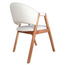 Ver imagem 5 de Conjunto 4 Cadeiras Zara Design para Living Moderno Cadeiras Estofadas Aconchegantes