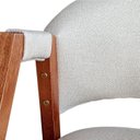Ver imagem 7 de Conjunto 4 Cadeiras Zara Design para Living Moderno Cadeiras Estofadas Aconchegantes