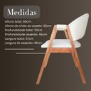 Ver imagem 3 de Conjunto 4 Poltronas Lithi Design para Living Moderno Cadeiras Estofadas Aconchegantes