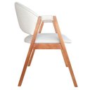 Ver imagem 2 de Conjunto 4 Cadeiras Zara Design para Living Moderno Cadeiras Estofadas Aconchegantes