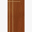 Ver imagem 2 de Kit Porta de Madeira 215x85cm Batente de Aço 6,5cm Abertura Direita Duraplac 