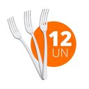 Ver imagem 2 de Kit - 12 Garfos de Mesa Buzios em Aço Inox Gibag - Tramontina