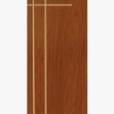 Ver imagem 2 de Kit Porta de Madeira 215x75cm Batente de Aço 14cm Abertura Direita Duraplac 