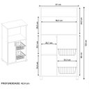 Ver imagem 5 de Balcão de Cozinha NT 3075 Branco - Notável