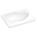 Ver imagem 4 de Kit 2 Cubas de Sobrepor 62x44,5cm Ruy Ohtake Roca Branco
