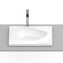 Ver imagem 1 de Kit 2 Cubas de Sobrepor 62x44,5cm Ruy Ohtake Roca Branco